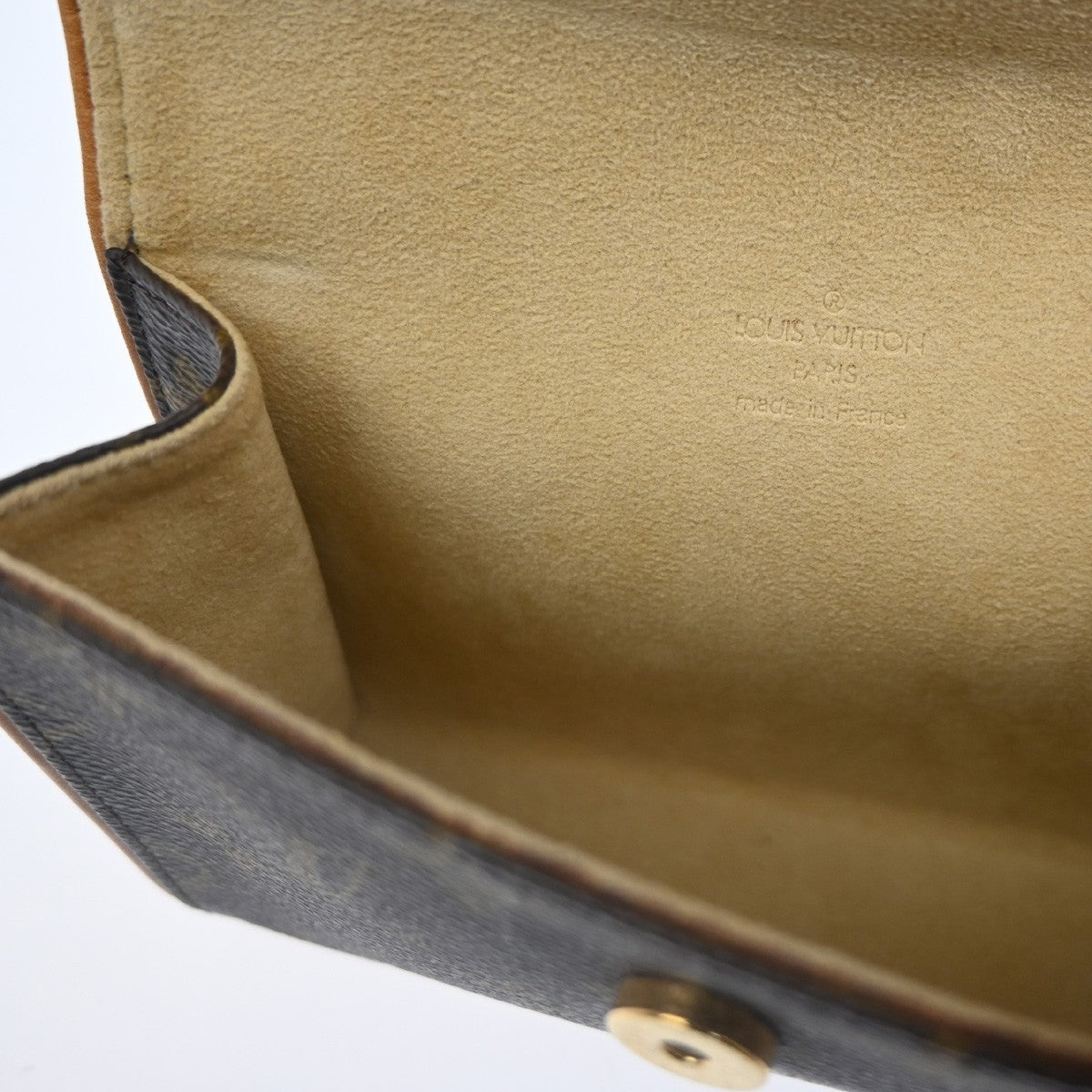 LOUIS VUITTON Pochette Florentine Bum Bag Monogram Leather Brown M51855 76CA737