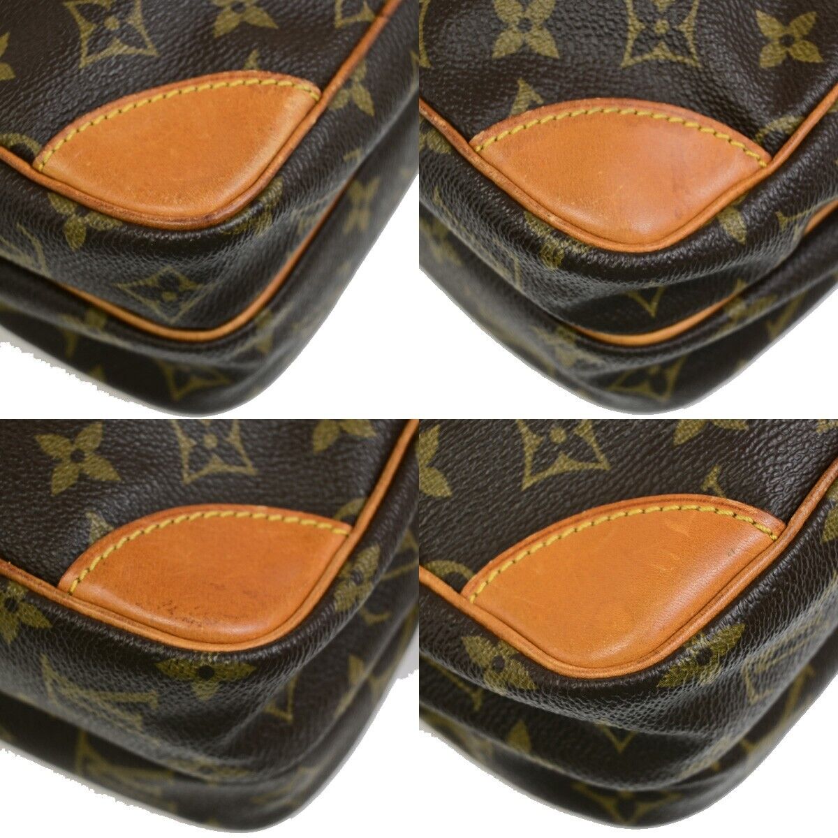 LOUIS VUITTON Amazon Crossbody Shoulder Bag Monogram Leather BN M45236 18EE097