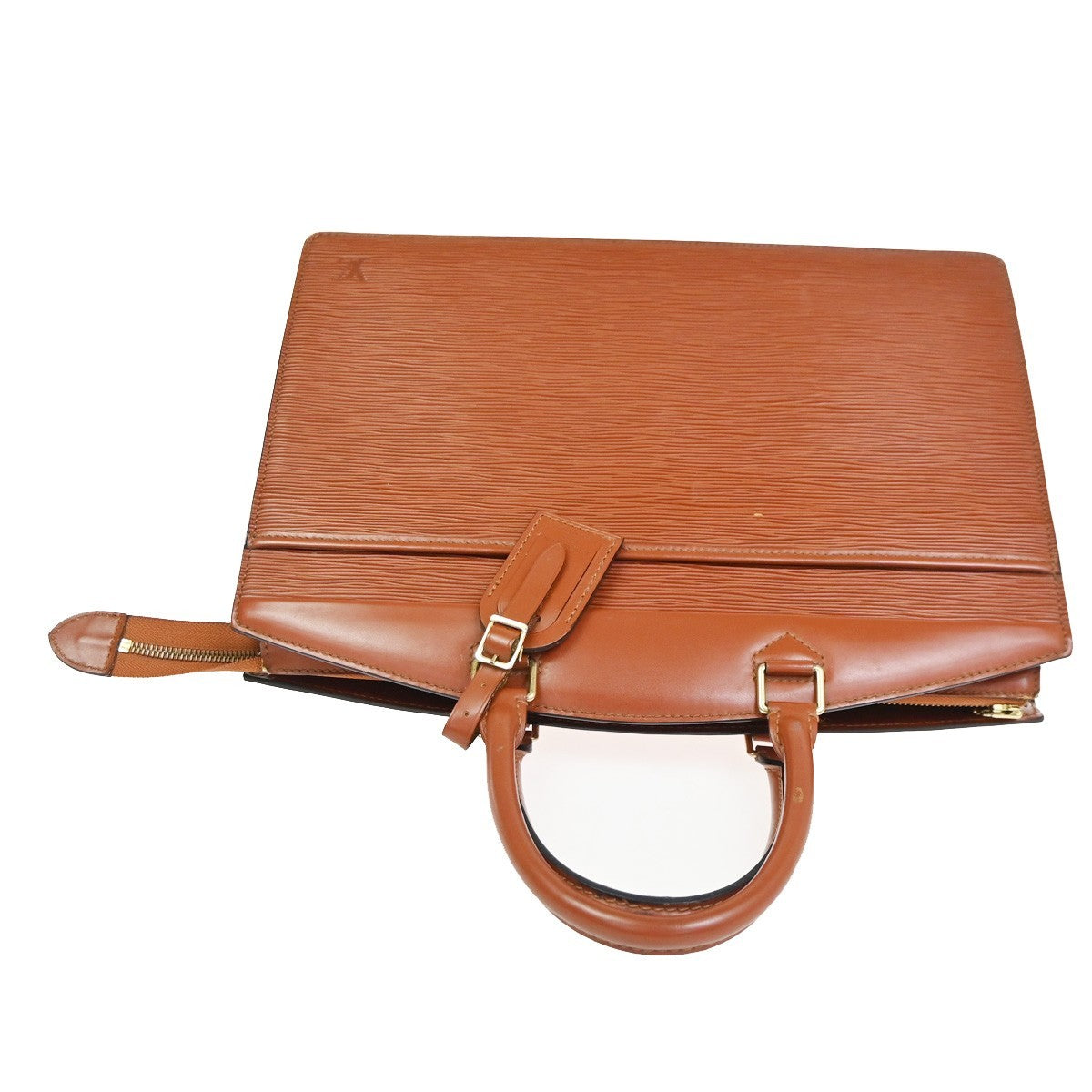 LOUIS VUITTON LV Logo Riviera Hand Bag Epi Leather Brown France M48183 88CA775