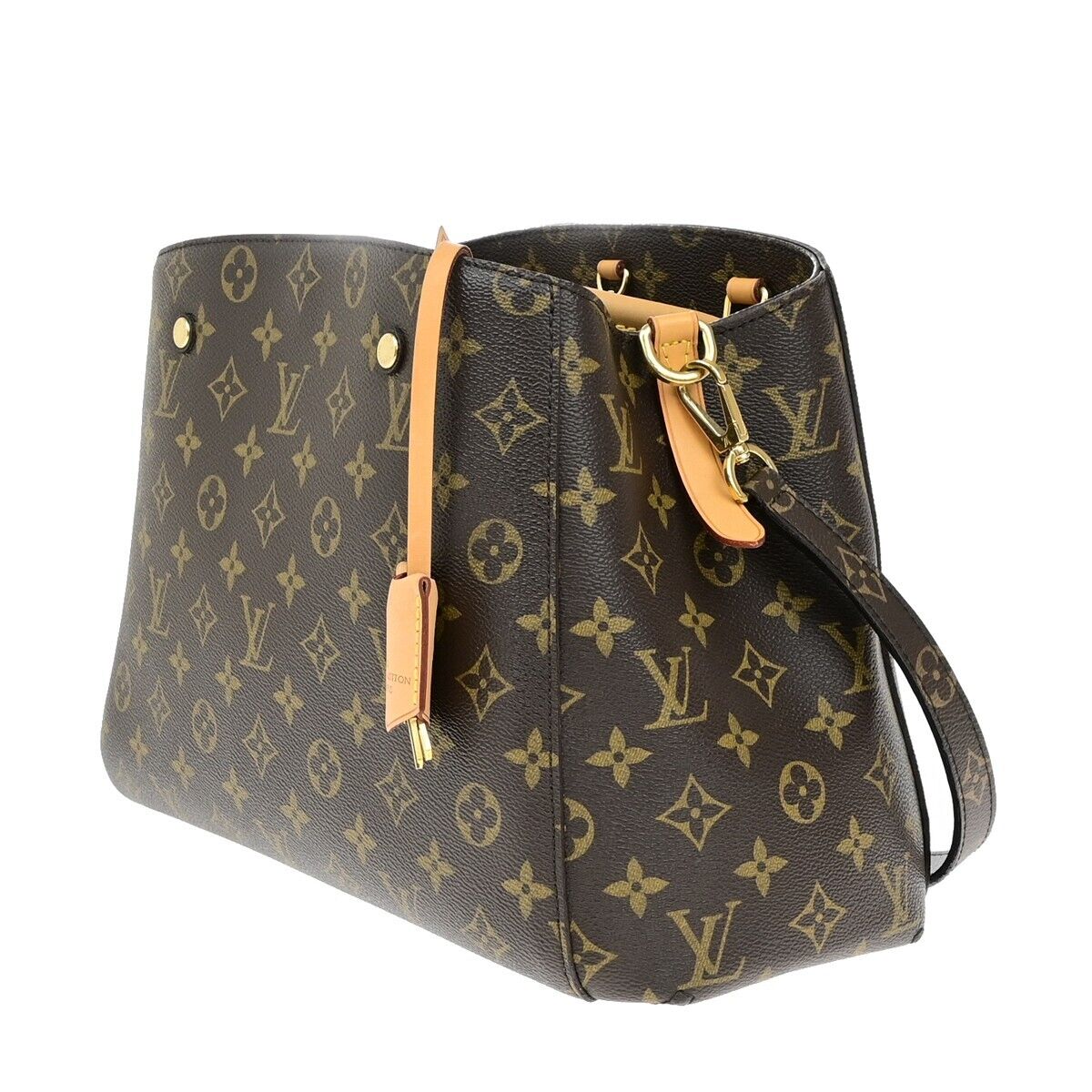 LOUIS VUITTON Montaigne MM 2Way Shoulder Bag Monogram Leather BN M41056 652RF220