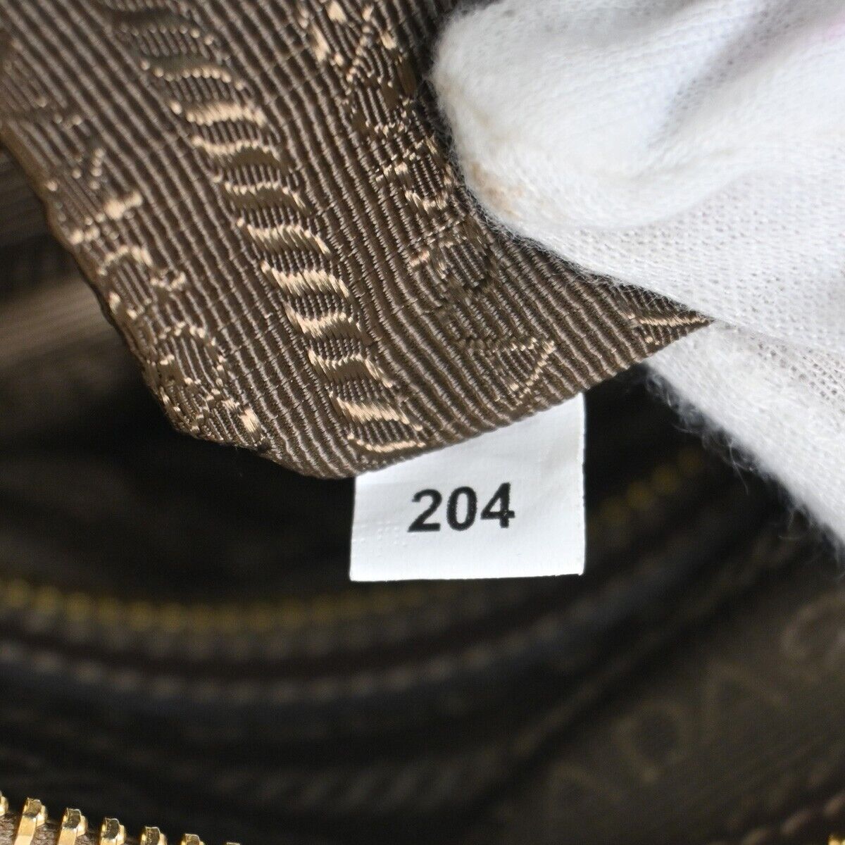 PRADA MILANO 2Way Crossbody  Shoulder Bag Canvas Leather Brown  70SH177