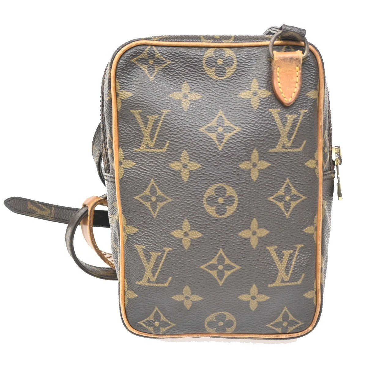 LOUIS VUITTON Mini Amazon Shoulder Bag Monogram Leather Brown M45238 86KC377
