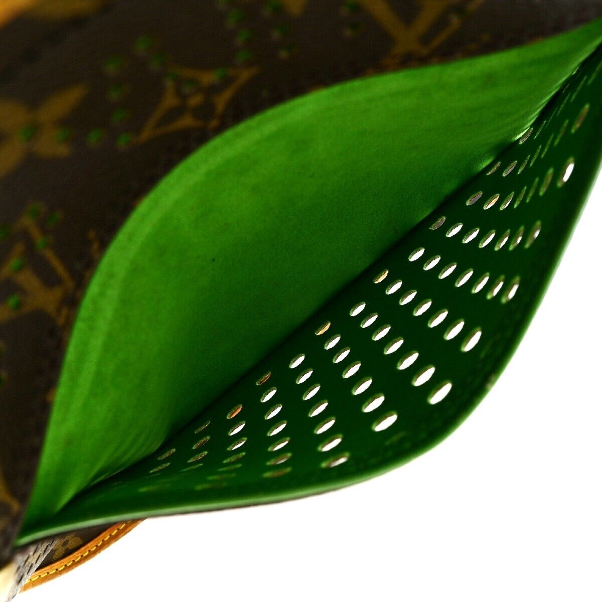 LOUIS VUITTON Musette Shoulder Bag Monogram Perfo Leather BN GN M95173 50ED066