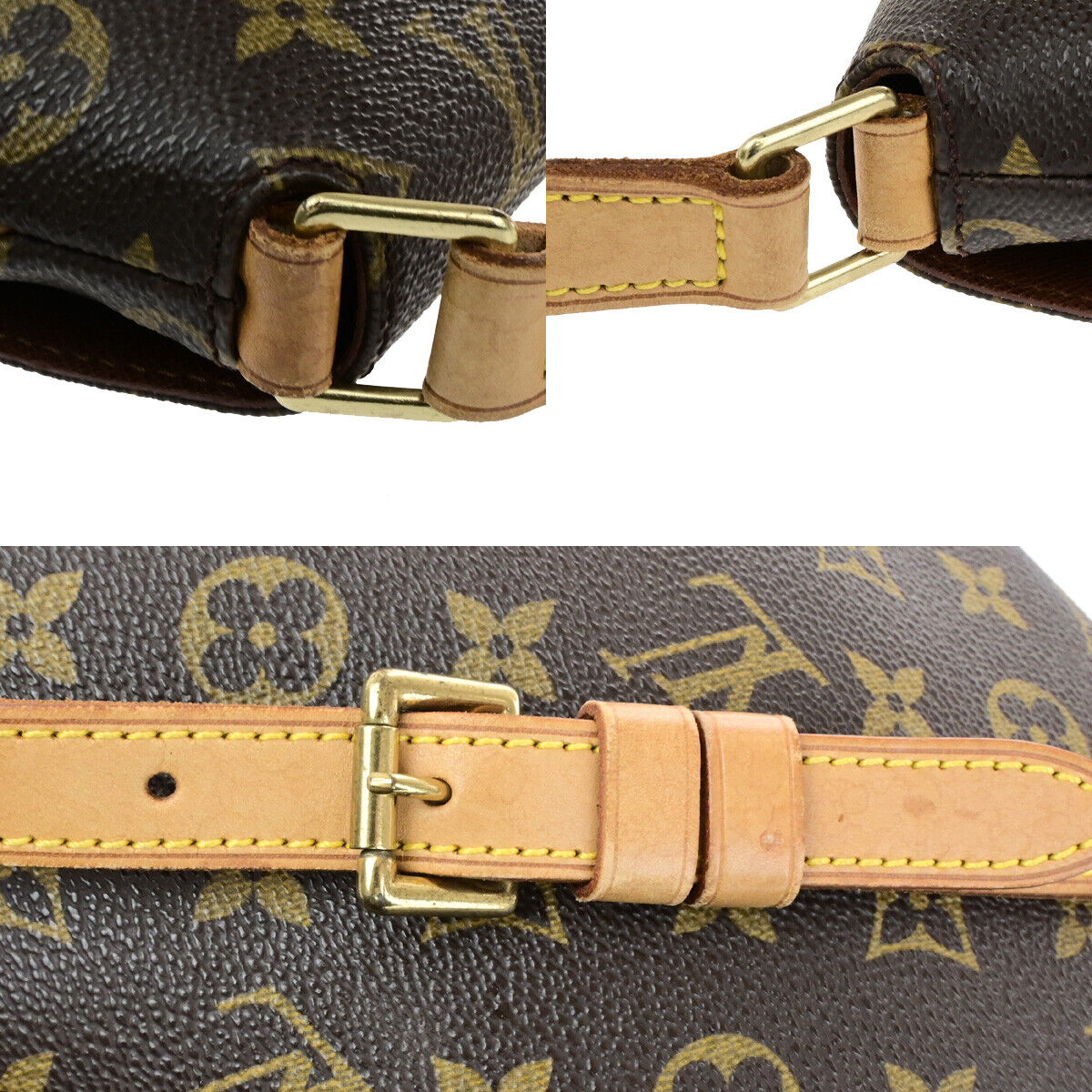 LOUIS VUITTON Musette Tango Short Shoulder Bag Monogram Leather M51257 76YG718