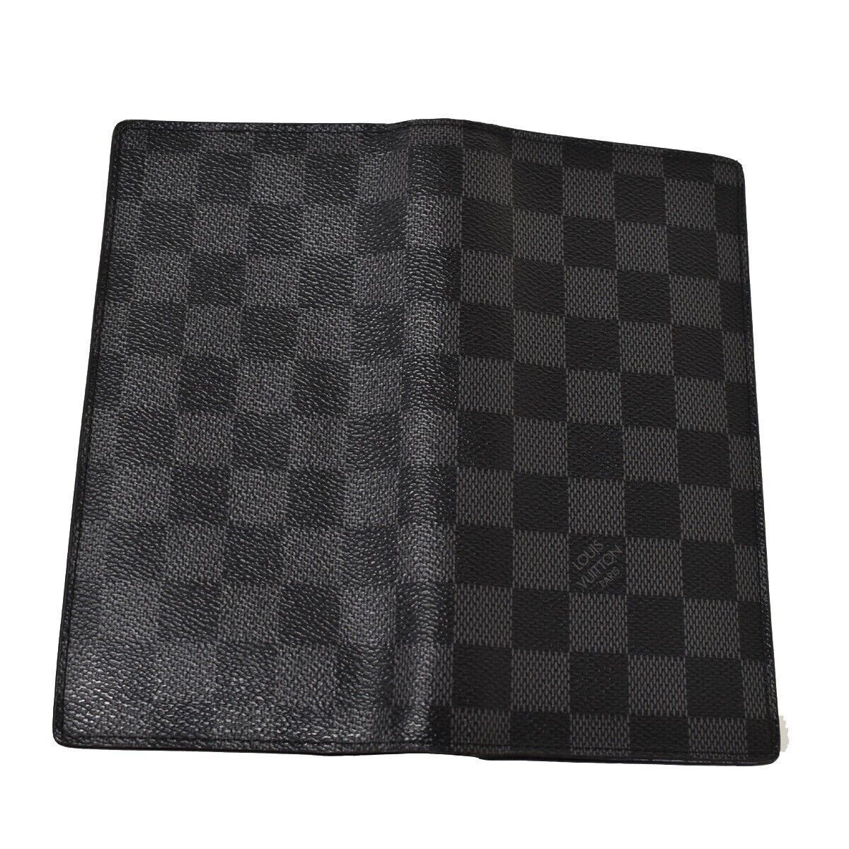 LOUIS VUITTON Portefeuille Brazza Wallet Bifold Damier Graphite N62665 35YC257