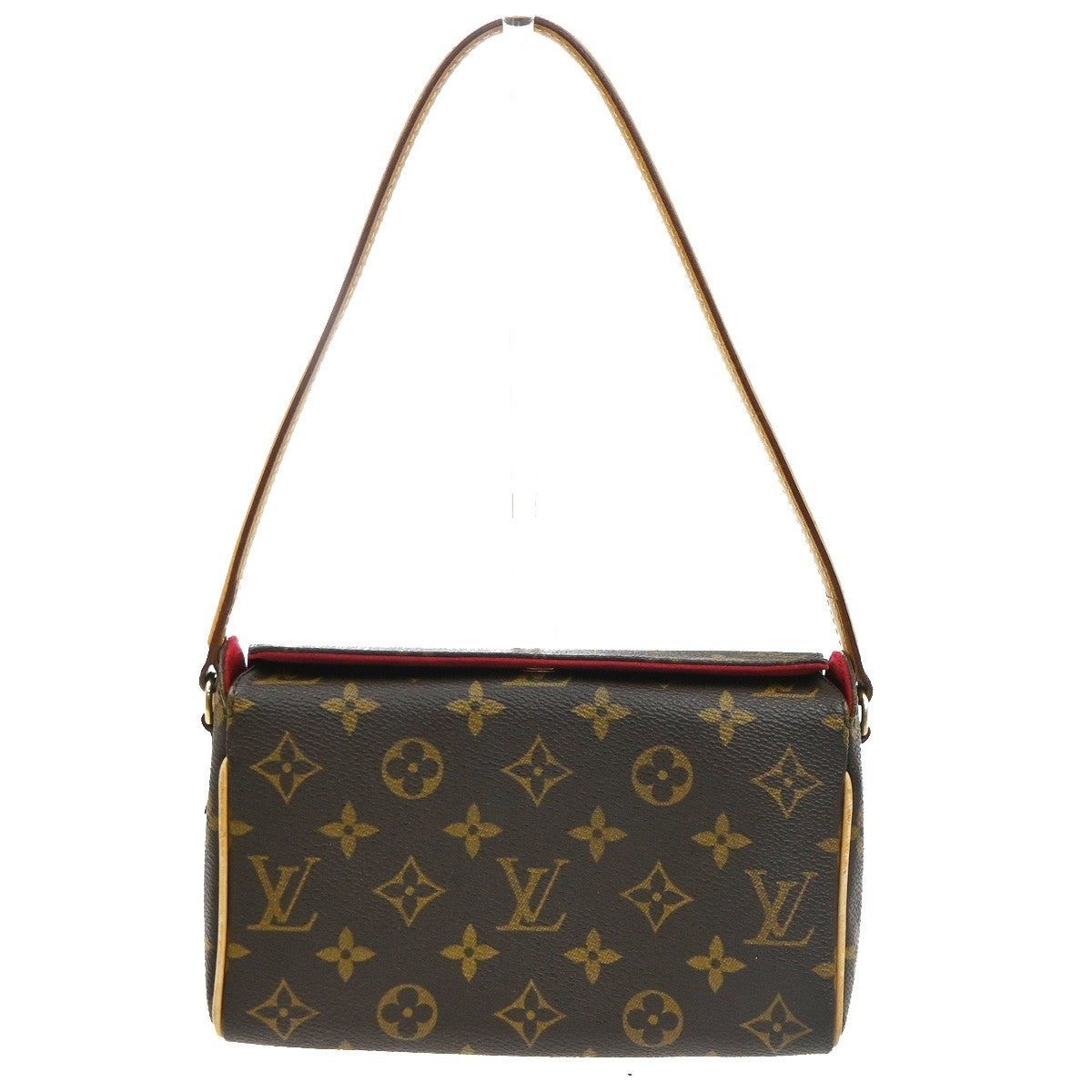 LOUIS VUITTON LV Recital Long Shoulder Bag Monogram Brown M51900 50TA702