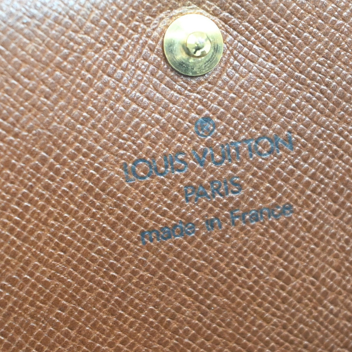 LOUIS VUITTON 3 Set Bifold Wallet Monogram Leather Brown 61AA109