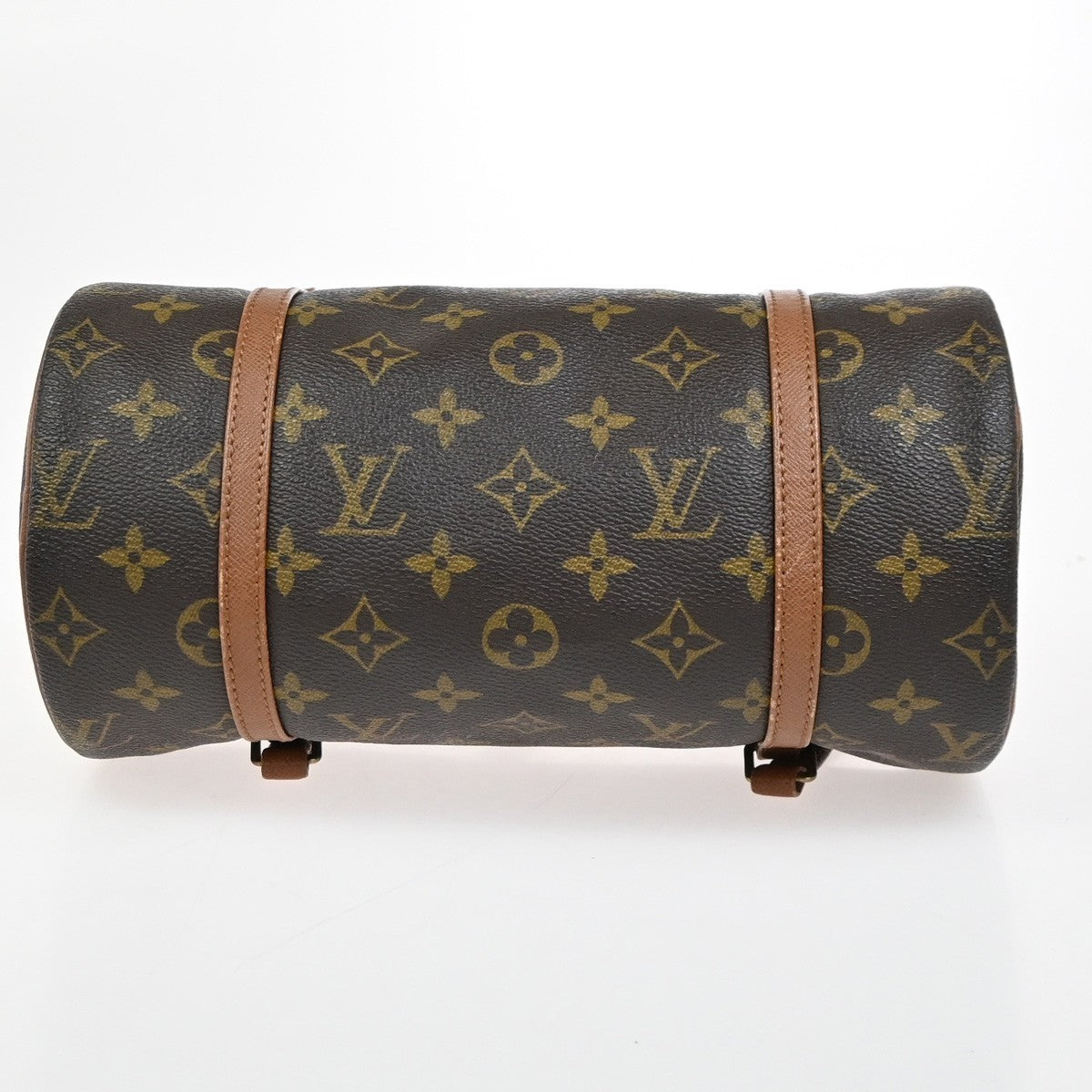LOUIS VUITTON PAPILLON 26 Hand Bag Monogram Leather Brown France M51366 79ZA301