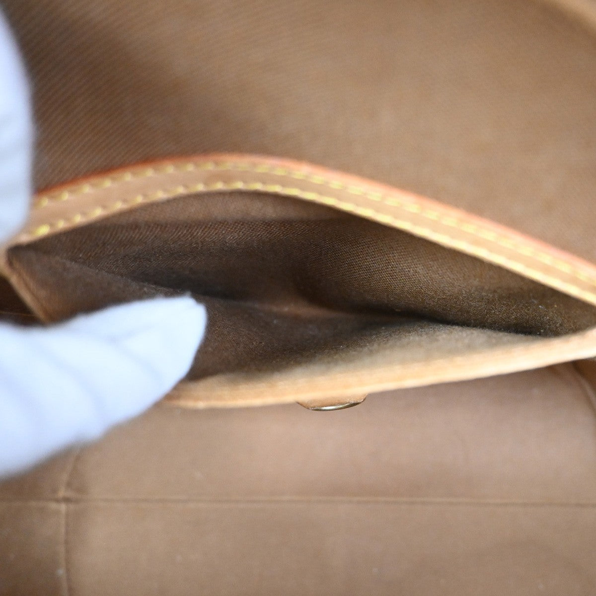 LOUIS VUITTON Ellipse Shopping Shoulder Bag Monogram Leather BN M51128 85KC943