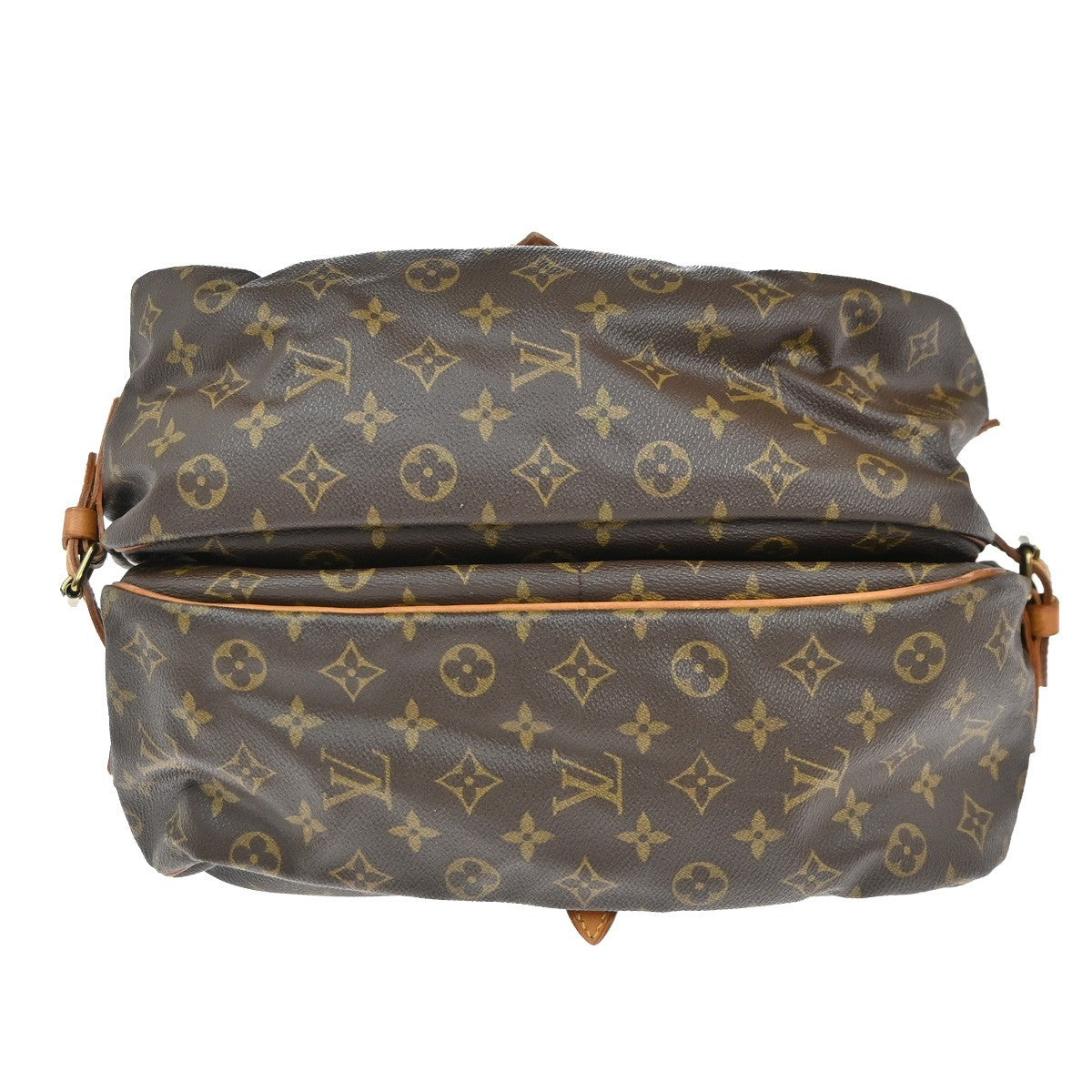 LOUIS VUITTON Saumur 35 Shoulder Bag Monogram Leather BN France M42254 71EG373