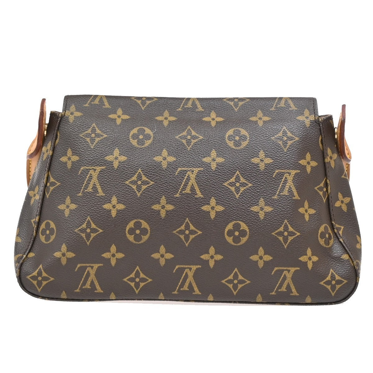 LOUIS VUITTON Mini Looping Hand Bag Monogram Leather Brown M51147 603RF660