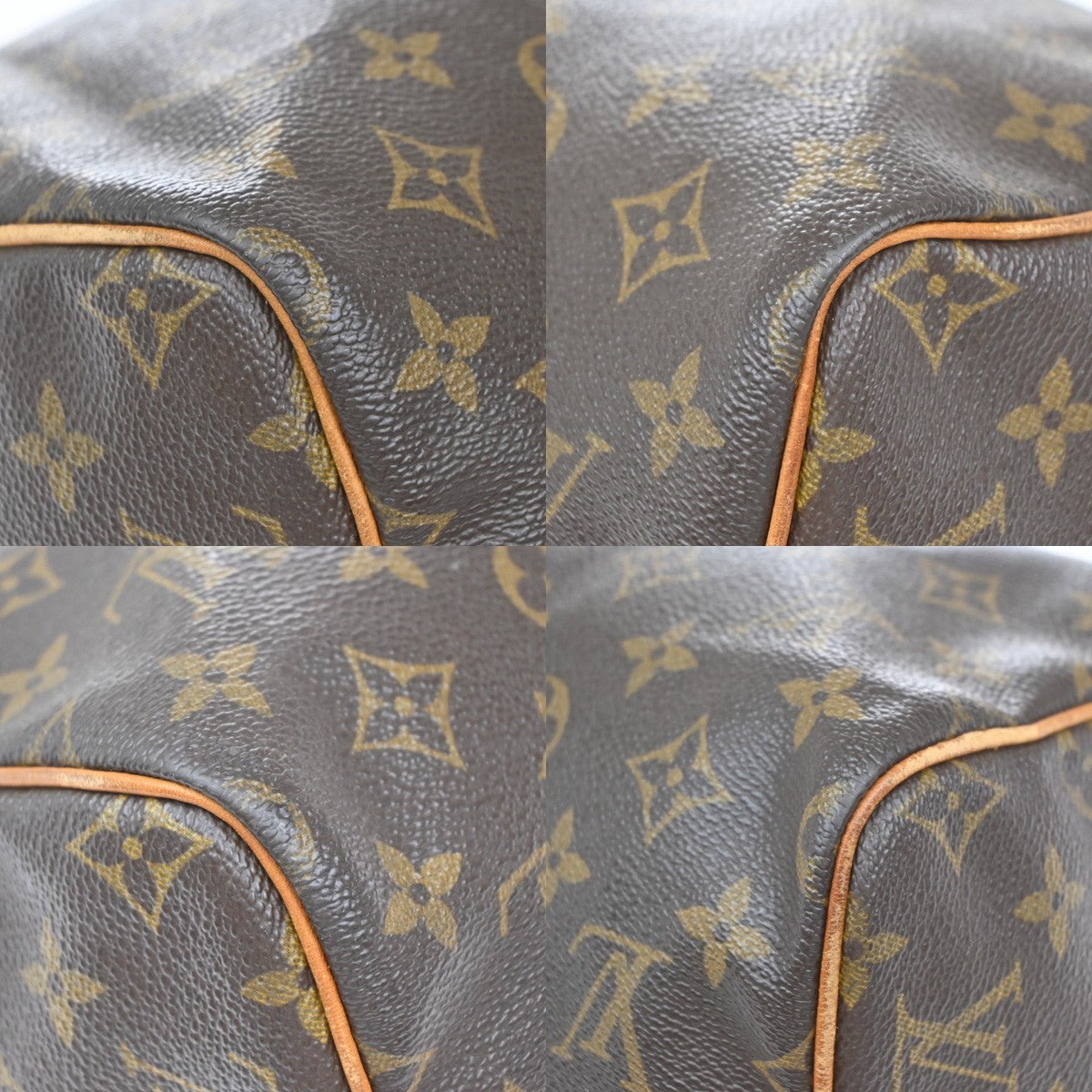 LOUIS VUITTON Speedy 30 Travel Hand Bag Monogram Leather Brown M41526 77EG047