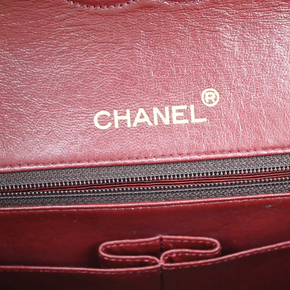 CHANEL CC Matelasse 25 Double Flap Chain Shoulder Bag Leather Black GHW 357RL462
