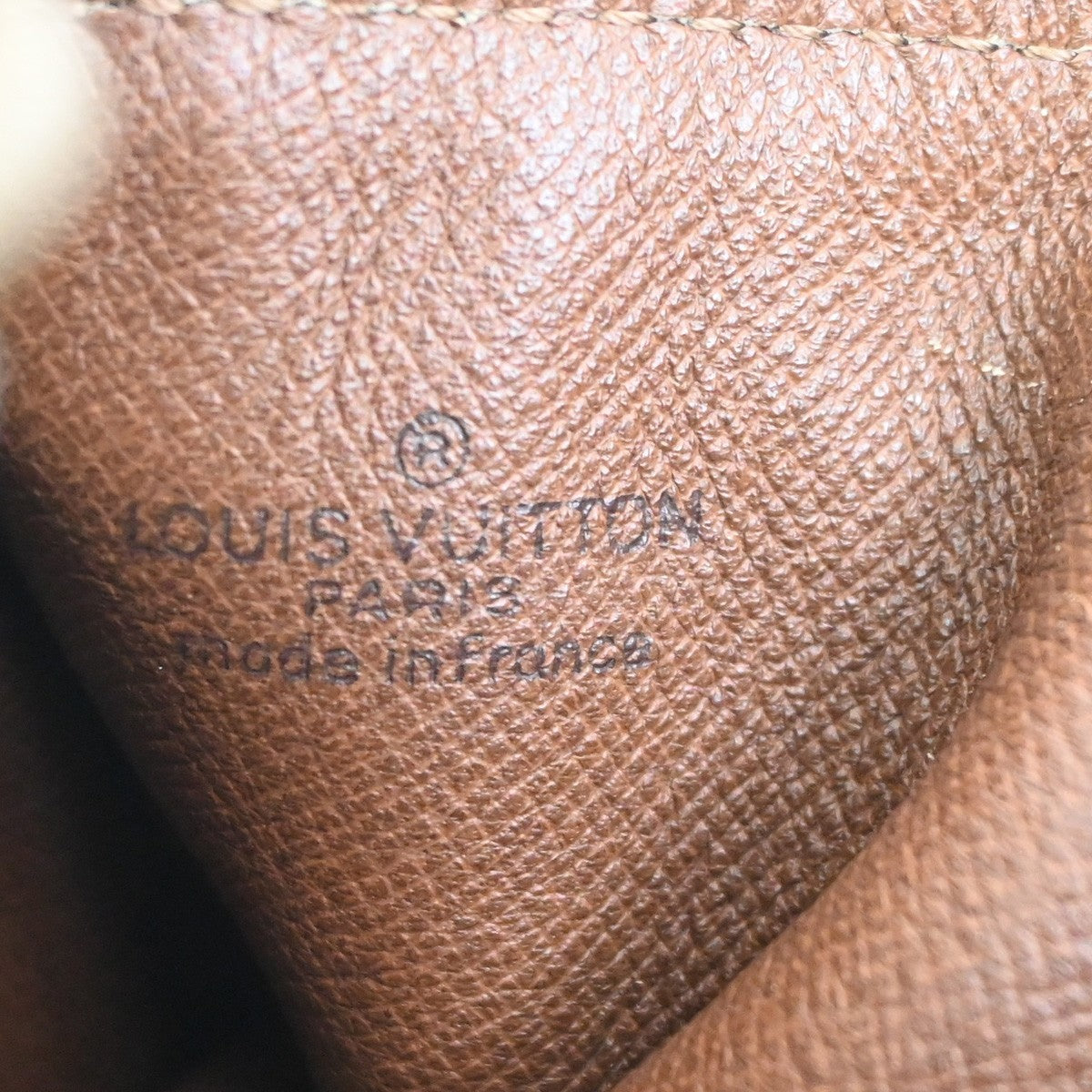 LOUIS VUITTON Logo PAPILLON 30 Hand Bag Monogram Leather Brown M51365 79ZA300