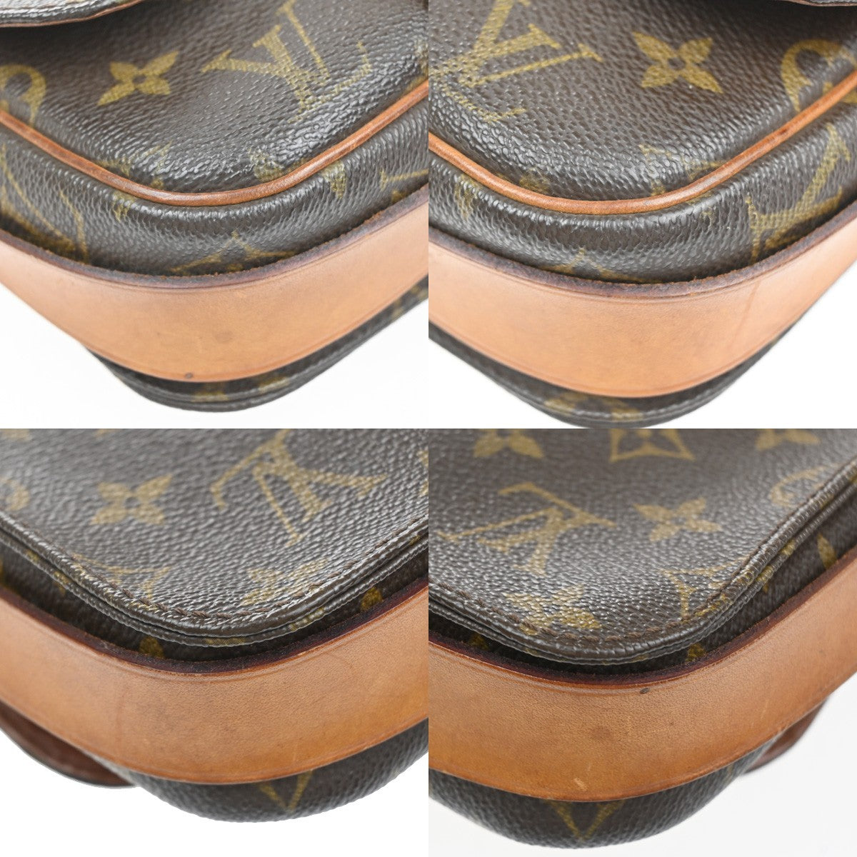 LOUIS VUITTON Mini Cartouchiere Shoulder Bag Monogram Leather BN M51254 36MA565