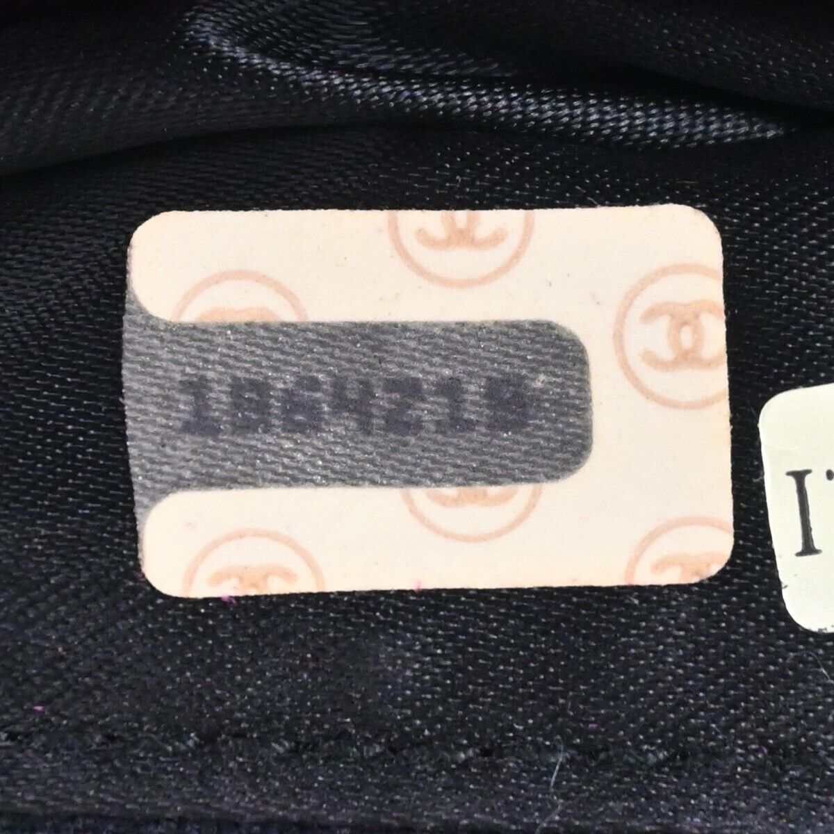 CHANEL CC Logo Fringe Shoulder Vanity Bag Suede Leather Purple Vintage 638HB349