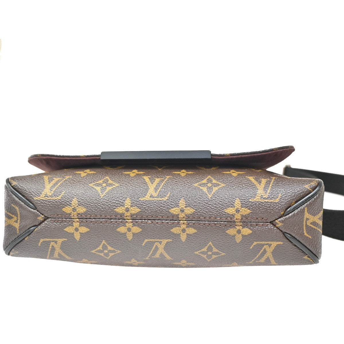 LOUIS VUITTON District PM Messenger Bag Monogram Macassar Brown M40935 10ZA053