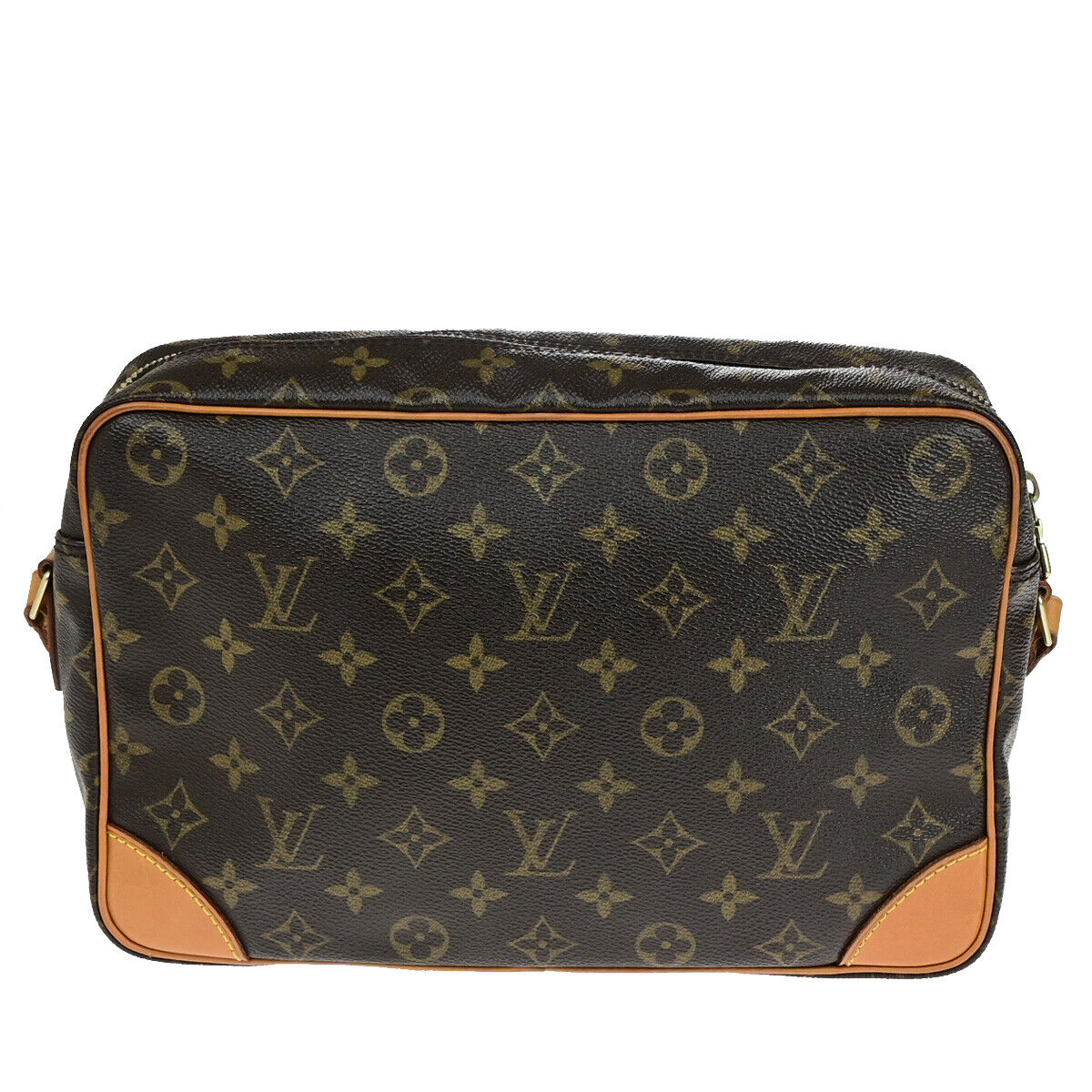 LOUIS VUITTON Trocadero 30 Shoulder Bag Monogram Leather Brown M51272 73YF526