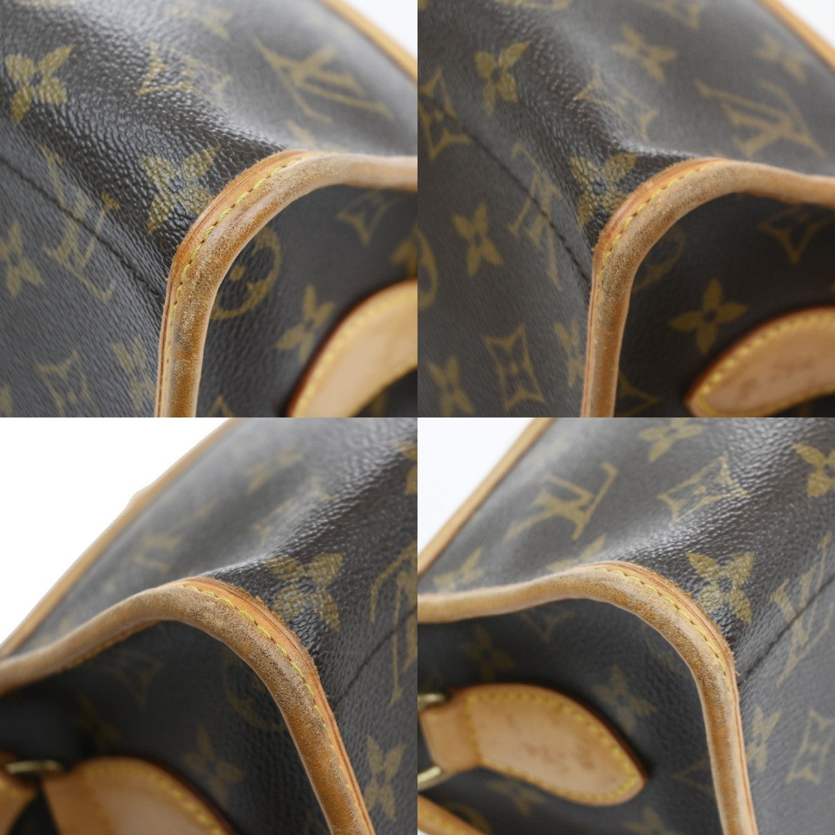 LOUIS VUITTON LV Popincourt Long Shoulder Bag Monogram Brown M40008 93SA145