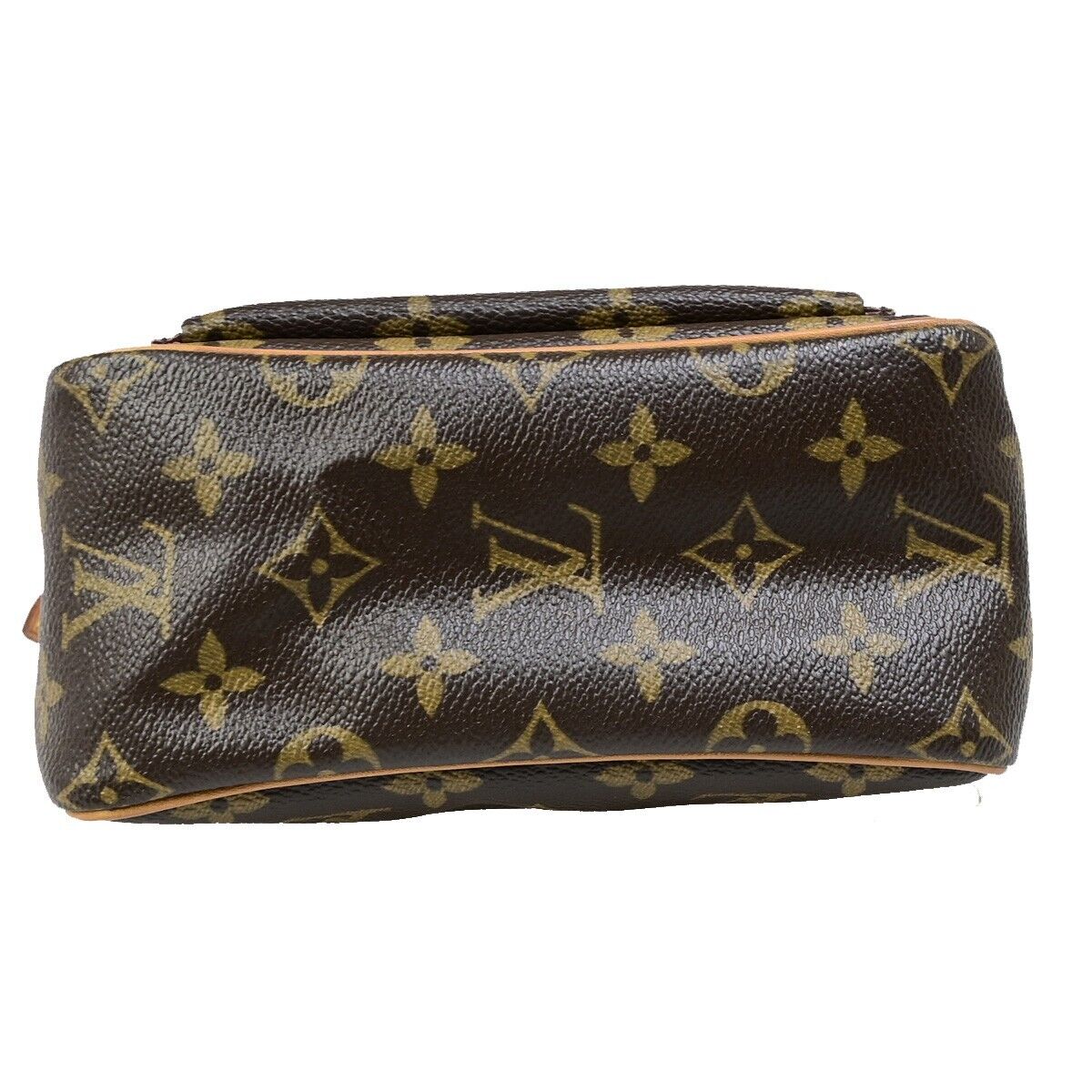 LOUIS VUITTON Viva Cite PM Shoulder Bag Monogram Leather Brown M51165 47EB795
