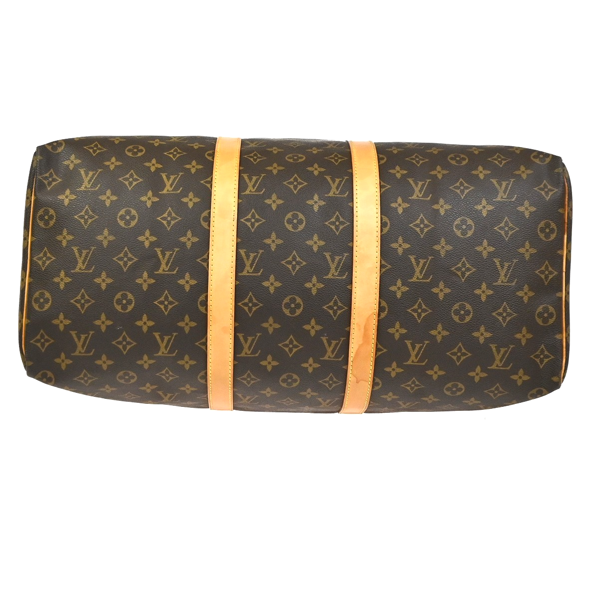 LOUIS VUITTON Keepall 50 Travel Hand Bag Monogram Leather Brown M41426 16YH913