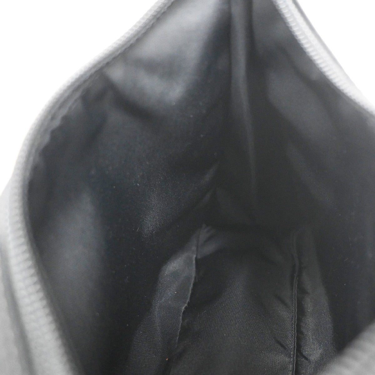 PRADA Logo Tessuto Mini Shoulder Hand Bag Nylon Black SHW Italy 32YJ188