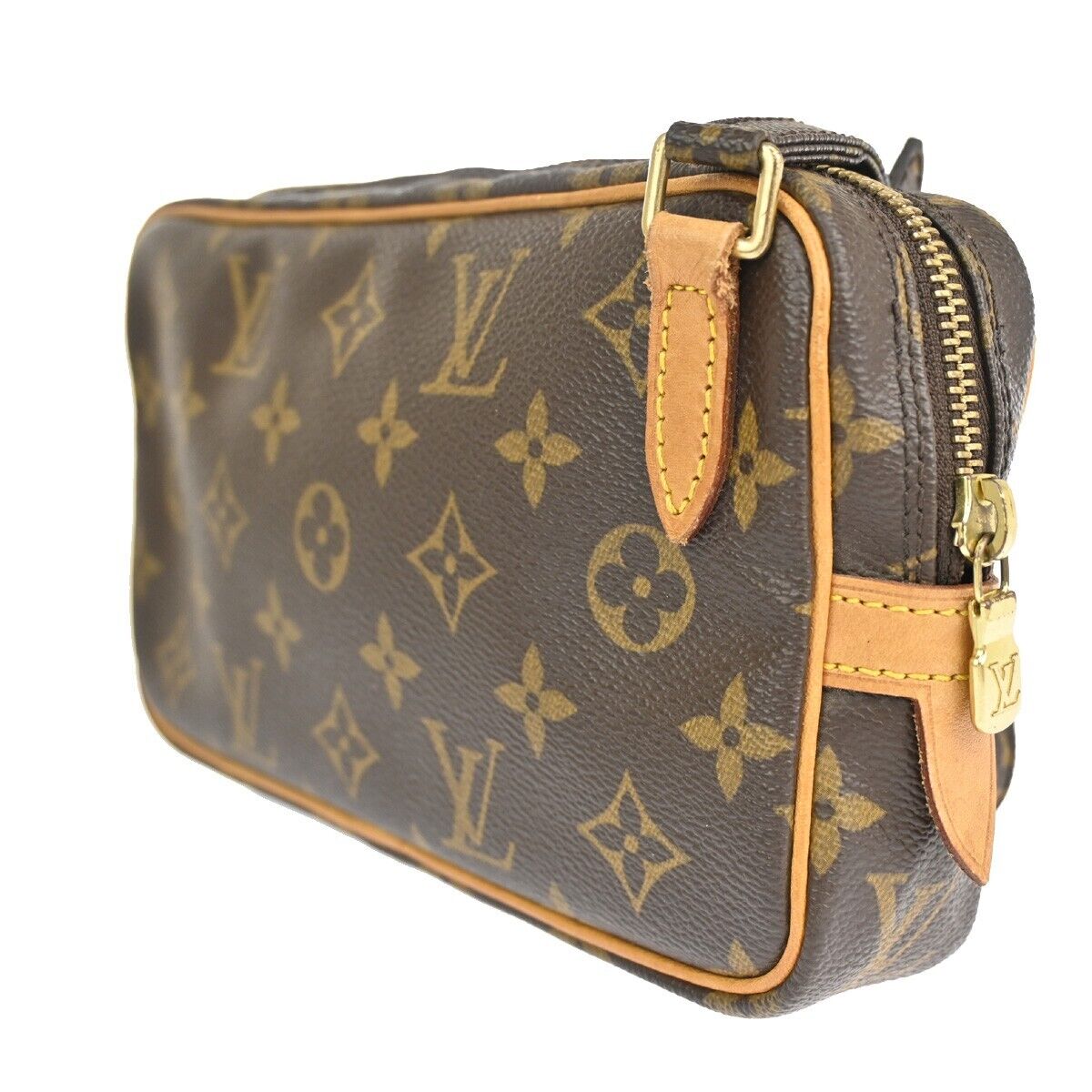 LOUIS VUITTON Marly Bandouliere Shoulder Bag Monogram Leather BN M51828 11EA789