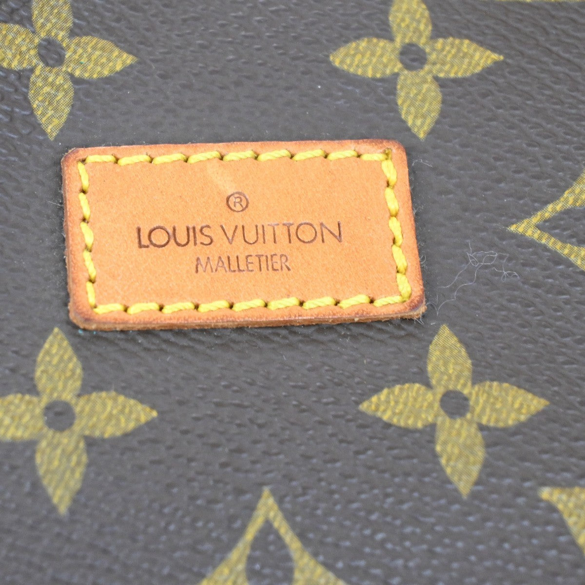 LOUIS VUITTON Logo Saumur 30 Shoulder Bag Monogram Leather BN USA M42256 74MA145