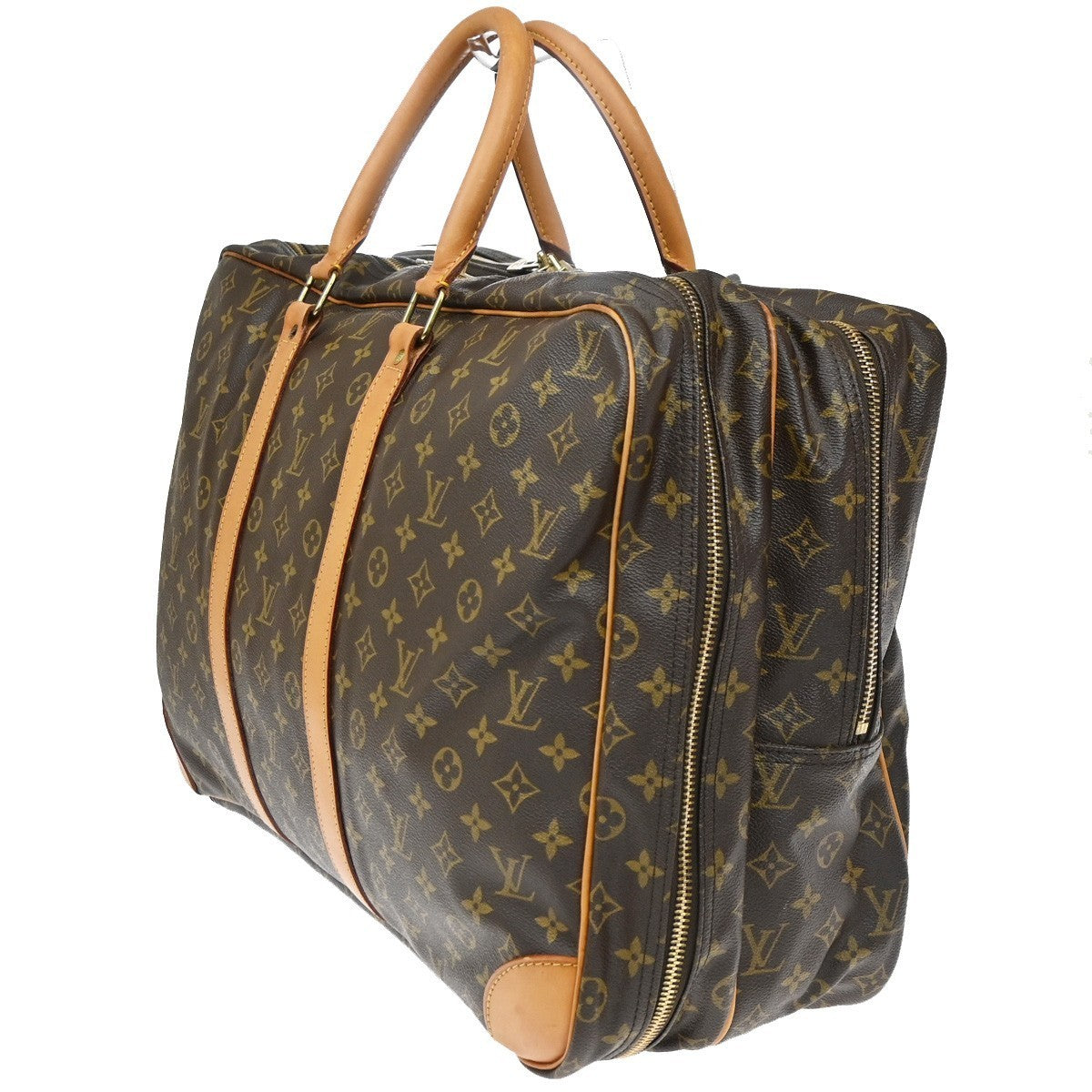 LOUIS VUITTON Sac 54 Heures Boston Bag Monogram Leather Brown M41383 33CB054