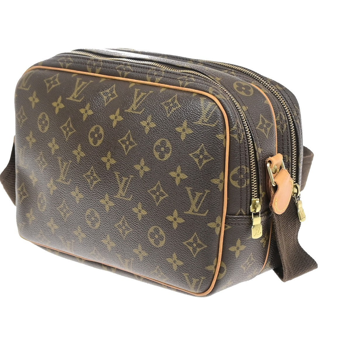 LOUIS VUITTON Reporter Crossbody Shoulder Bag Monogram Leather BN M45254 35MA707