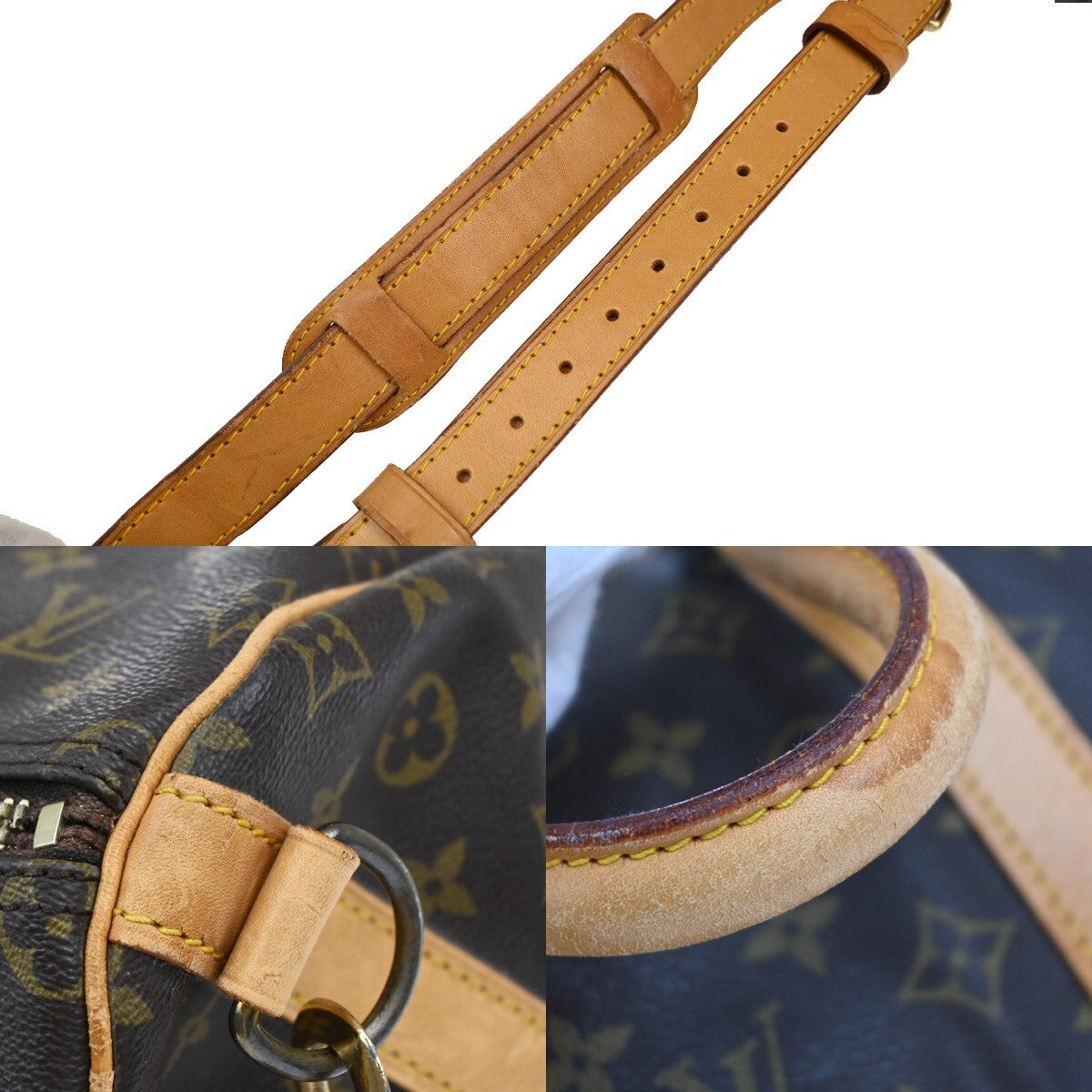LOUIS VUITTON Keepall Bandouliere 55 2Way Hand Bag Monogram BN M41414 13EE210