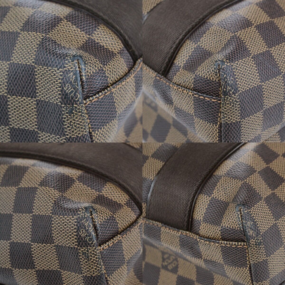 LOUIS VUITTON Cabas Beaubourg Shoulder Bag Damier Ebene Leather N52006 75EC527