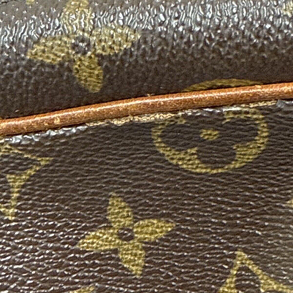 LOUIS VUITTON Compiegne 28 Clutch Bag Monogram Leather Brown GHW M51845 68FB193
