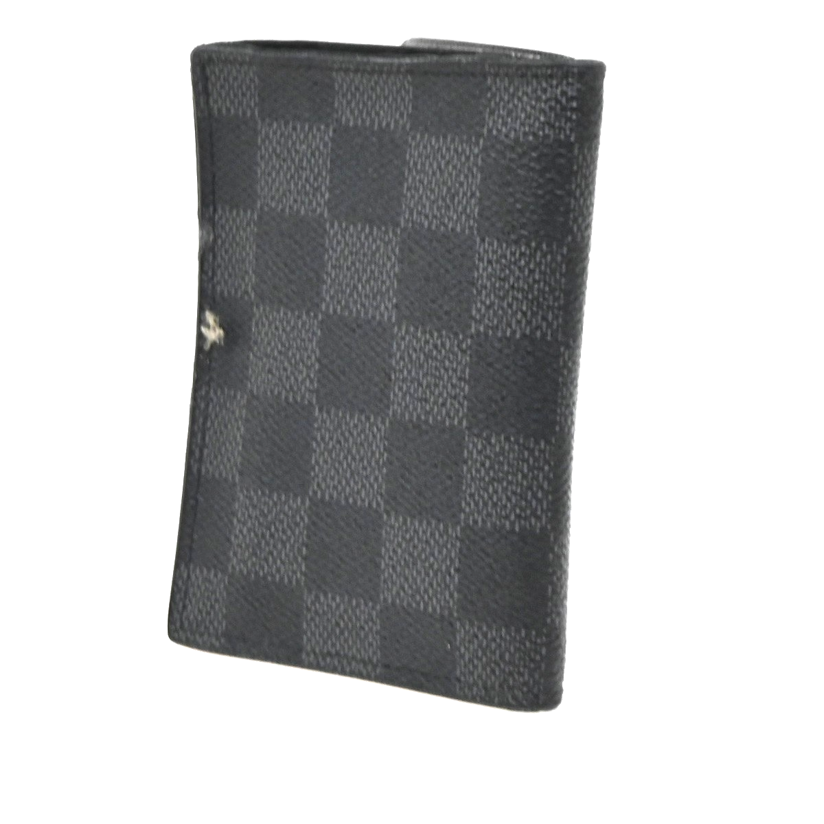 LOUIS VUITTON Organizer De Poche Card Case Damier Graphite Black N63075 05DA170