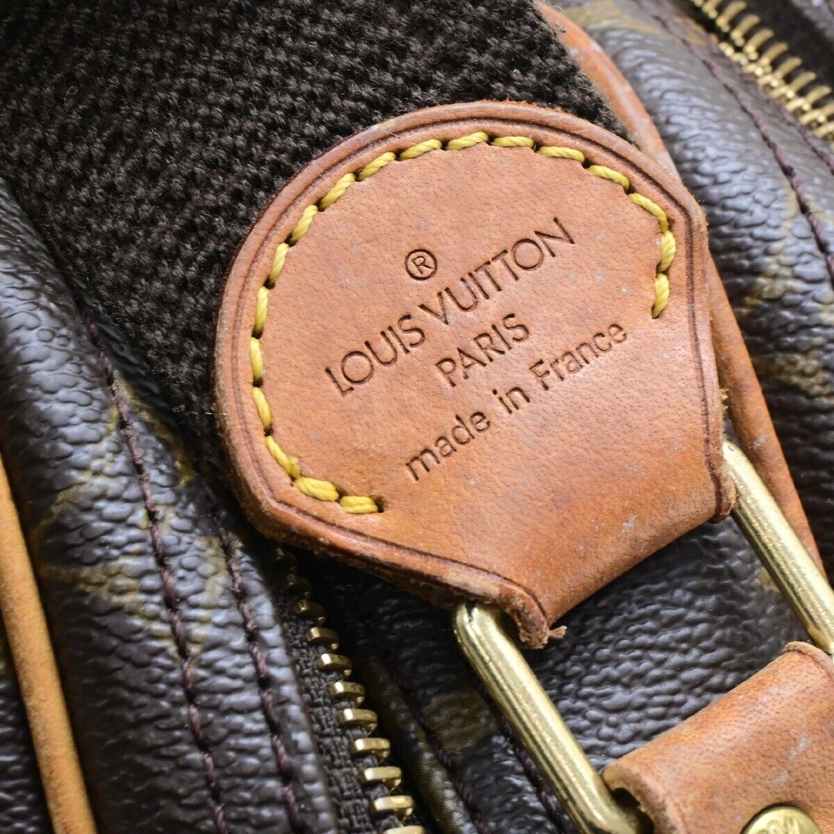 LOUIS VUITTON Reporter PM Crossbody Shoulder Bag Monogram Leather M45254 80ED531