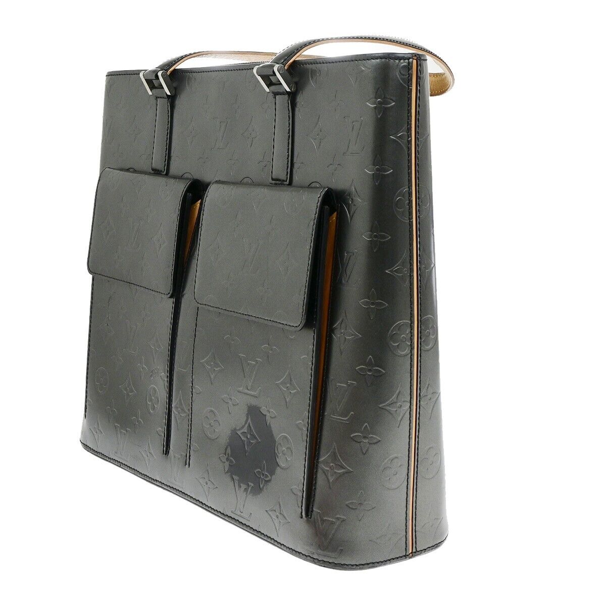 LOUIS VUITTON Willwood Shoulder Bag Monogram mat Leather Gray M55105 88YH093