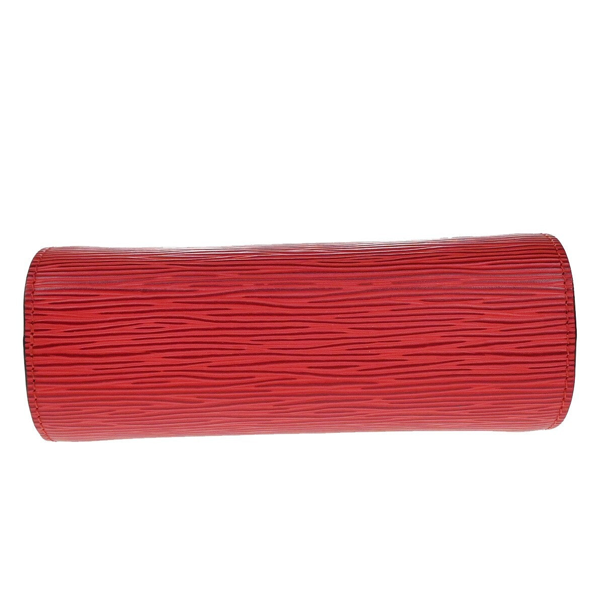 LOUIS VUITTON LV Logo Dauphine PM Pouch Bag Epi Leather Red M48447 02EE220