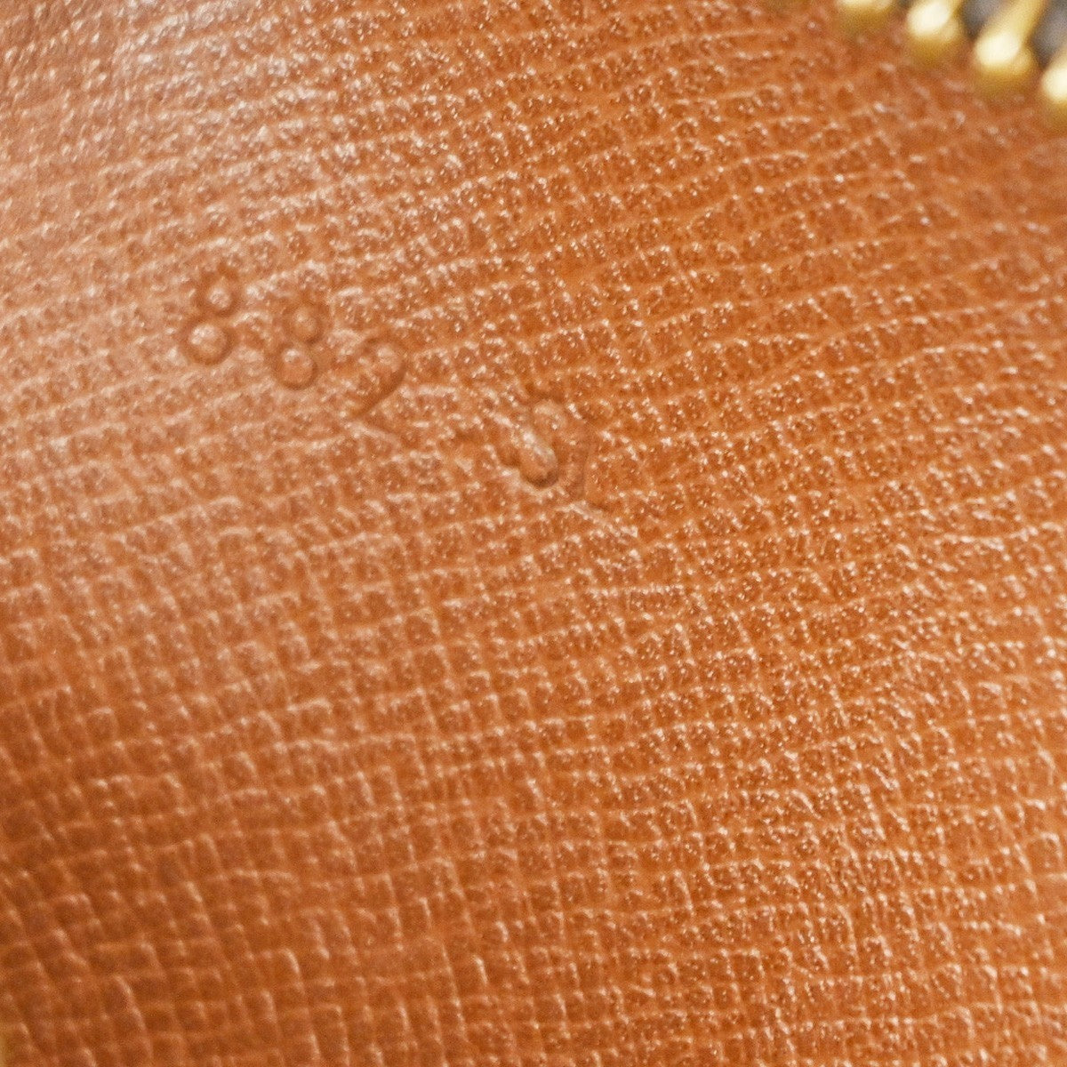 LOUIS VUITTON Compiegne 28 Clutch Bag Monogram Leather Brown GHW M51845 65KP317