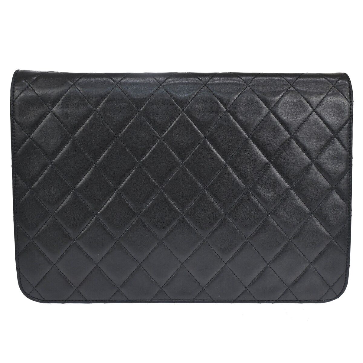 CHANEL CC Matelasse 25 Chain Shoulder Bag Leather Black GHW Vintage 813RH995