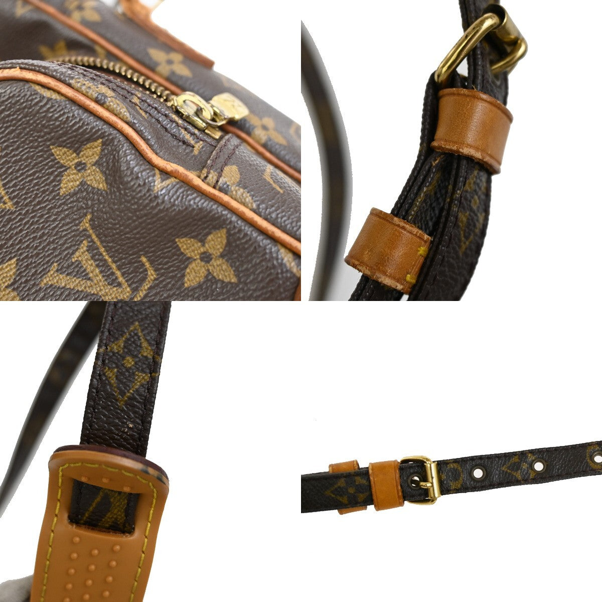 LOUIS VUITTON Amazon Crossbody Shoulder Bag Monogram Leather BN M45236 69EE168