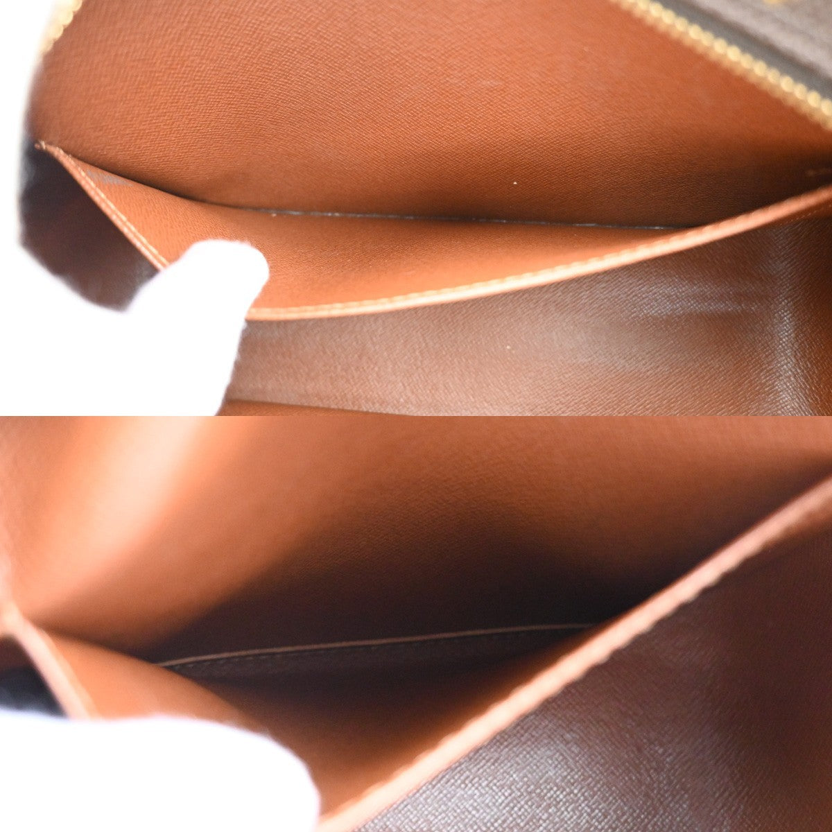 LOUIS VUITTON Cite MM Shoulder Bag Monogram Leather Brown France M51182 18YH989