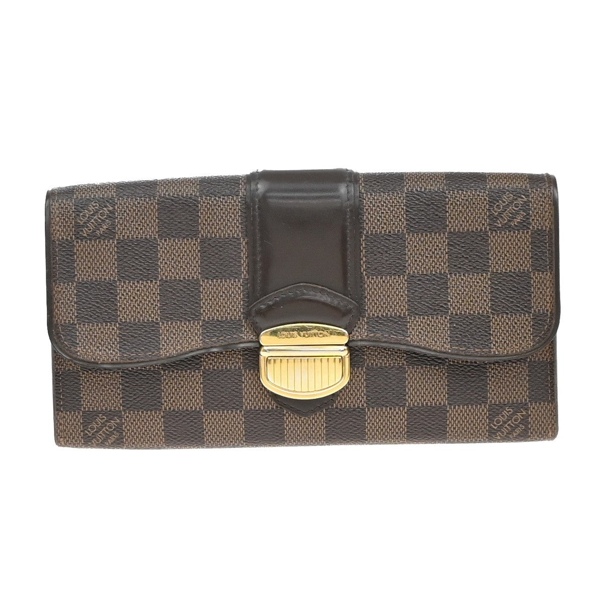 LOUIS VUITTON Portefeuille Sistine Long Bifold Wallet Damier BN N61747 30KP221