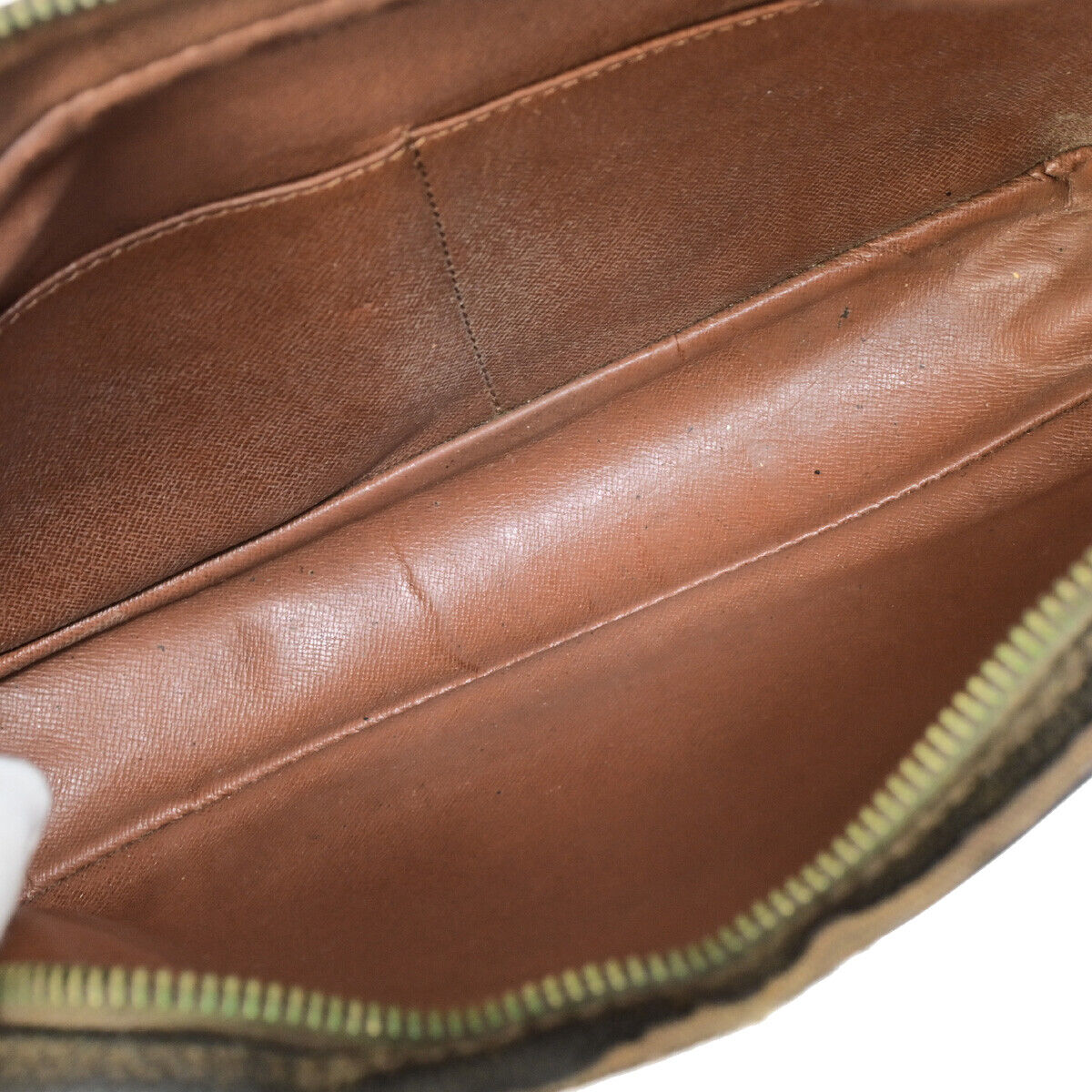 LOUIS VUITTON Compiegne 28 Clutch Hand Bag Monogram Leather Brown M51845 07SH991