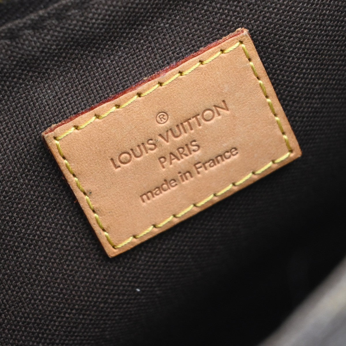 LOUIS VUITTON Menilmontant PM Shoulder Bag Monogram Leather BN M40474 50KP138