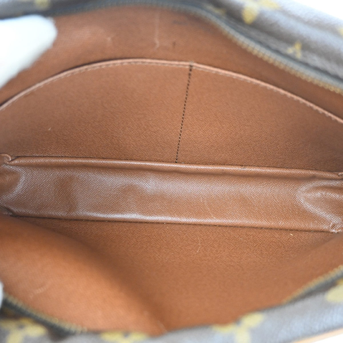 LOUIS VUITTON Compiegne 28 Clutch Hand Bag Monogram Leather Brown M51845 67TA247