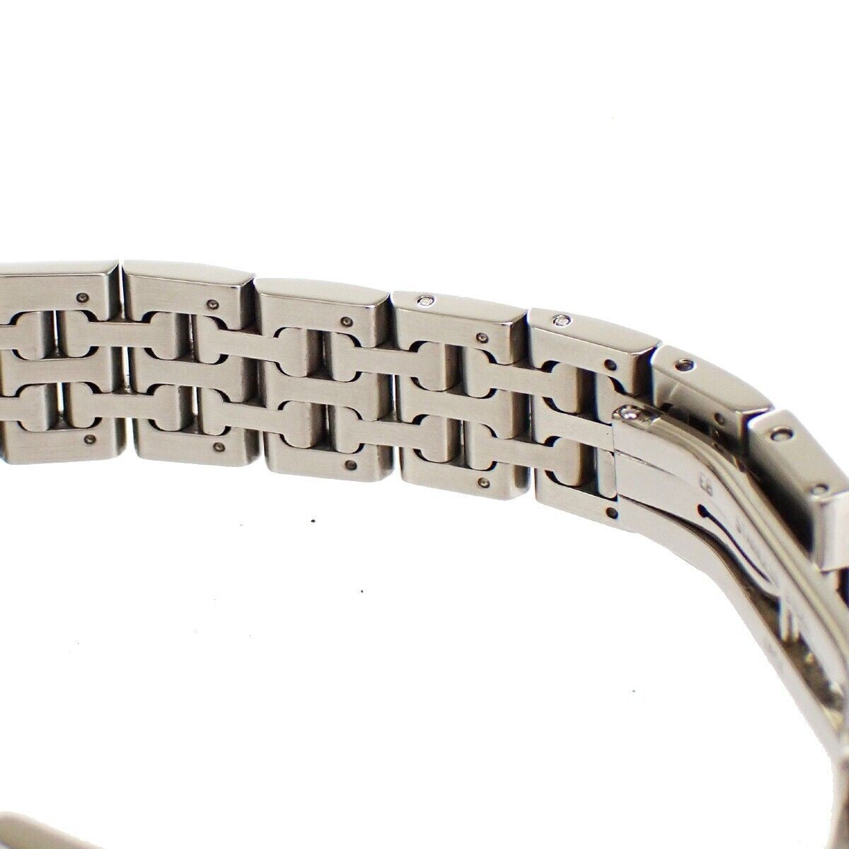HERMES H Wrist Watch HH1.210 Quartz Stainless Steel Silver Orange 41LC293