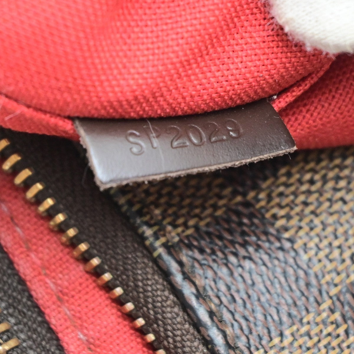 LOUIS VUITTON Bloomsbury PM Shoulder Bag Damier Leather Brown N42251 11MA719