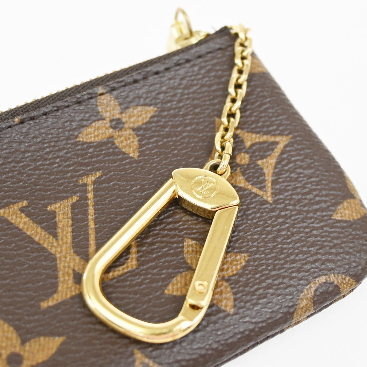 LOUIS VUITTON Pochette Cles Coin Card Key Case Wallet  Monogram M62650 69YJ004