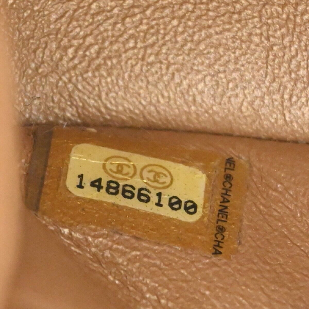 CHANEL CC Matelasse 25 Double Flap Chain Shoulder Bag Caviar Leather 6083LC452