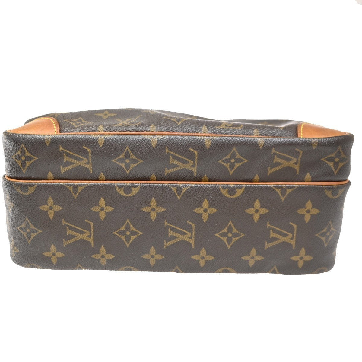 LOUIS VUITTON Nile Crossbody Shoulder Bag Monogram Leather Brown M45244 30CA617